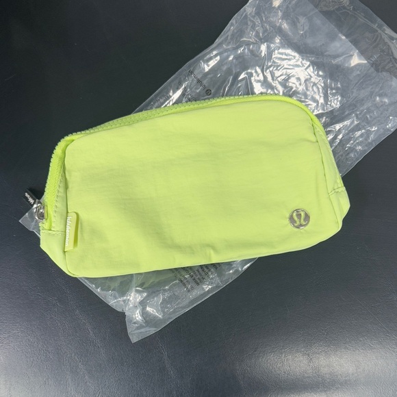 lululemon athletica Handbags - Lululemon Everywhere Belt Bag NWT Electric Lime Neon Green